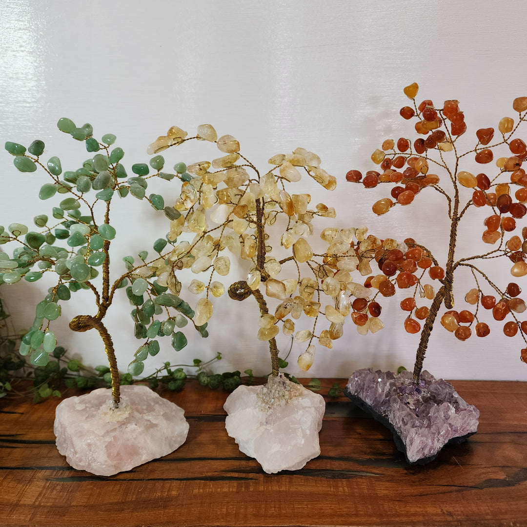 Carved Crystal Animals, Crystal Skulls and Crystal Trees