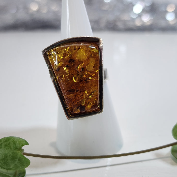 Baltic Amber Set in 925 sterling silver