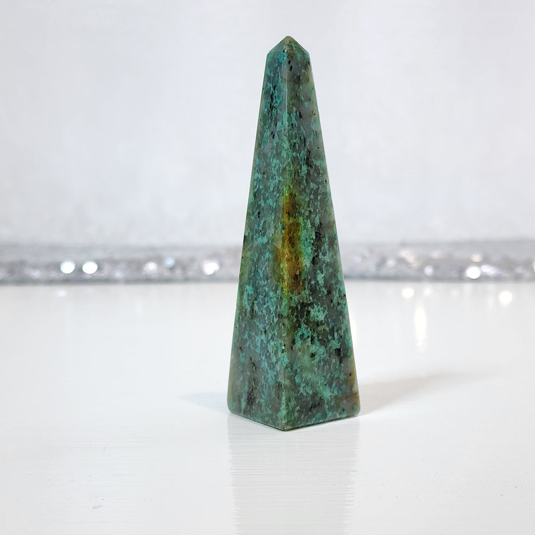 African Turquoise - Obelisk