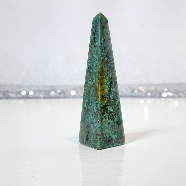 African Turquoise - Obelisk