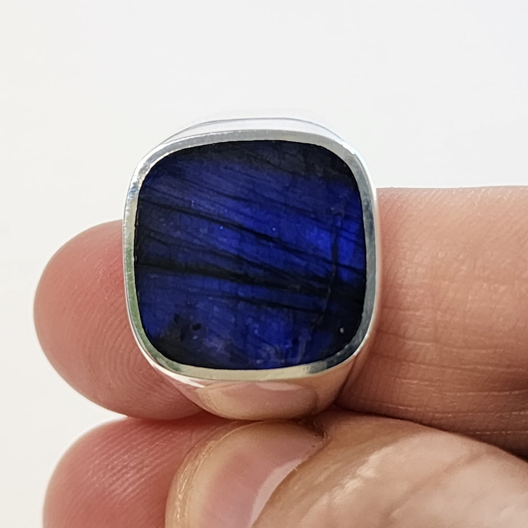 Labradorite - Ring Men's