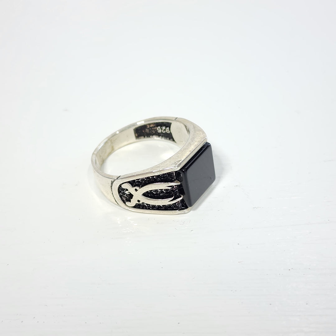 Black Onyx - Ring Men's