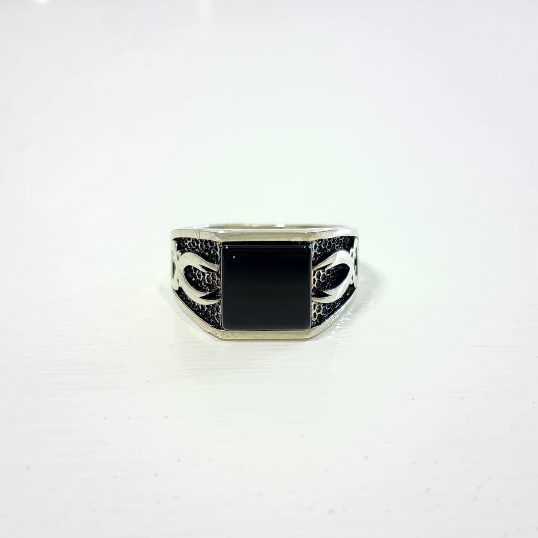 Black Onyx - Ring Men's