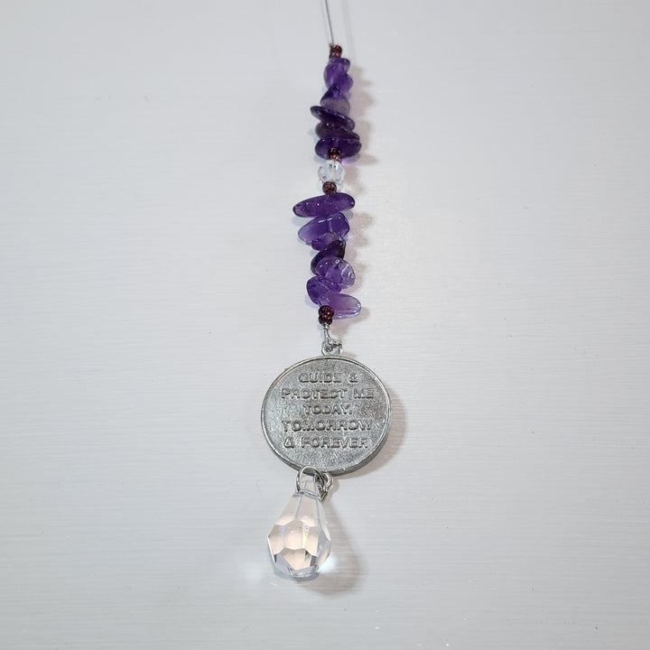 Sun Catchers - Amethyst Guardian Angel