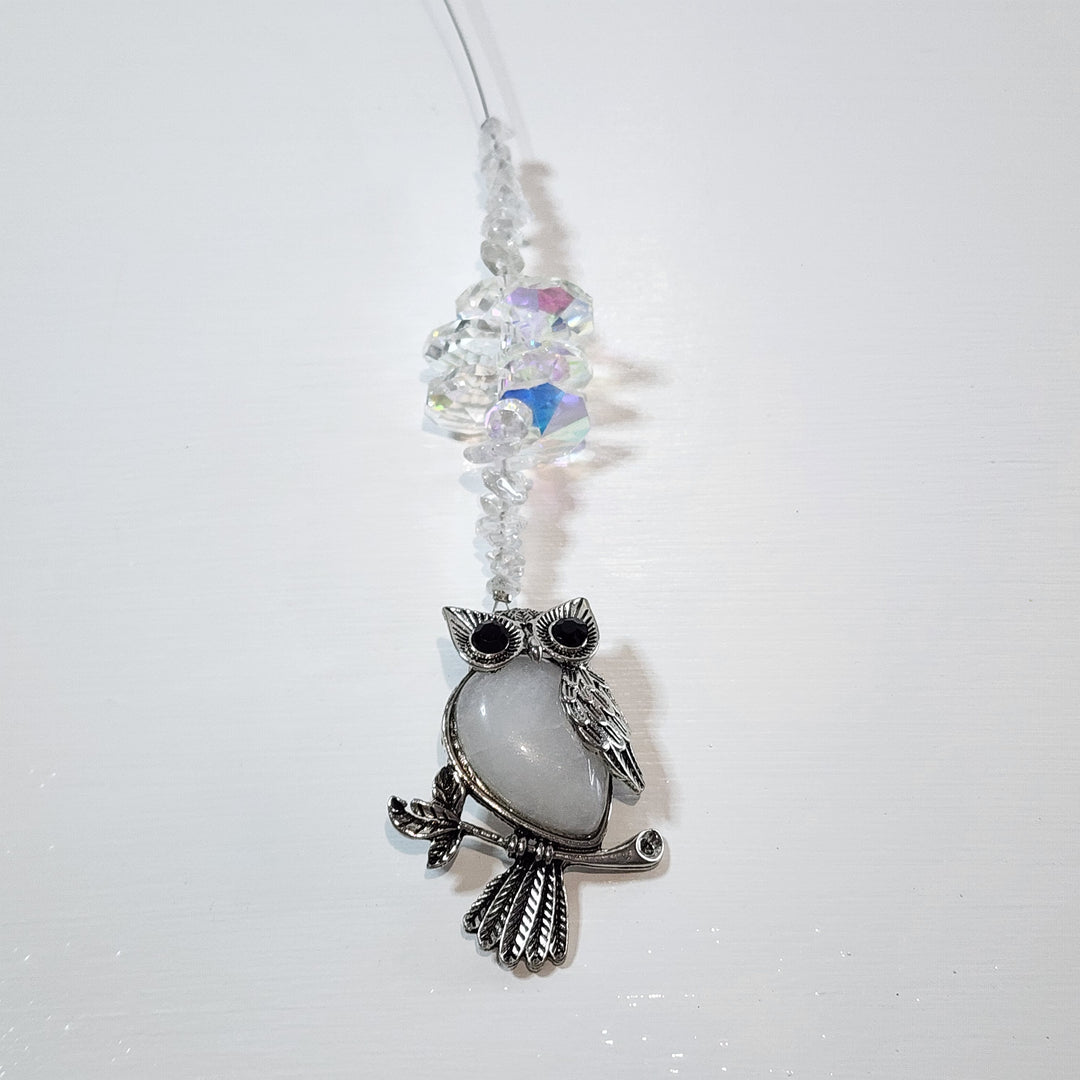 Sun Catchers - Quartz Owl