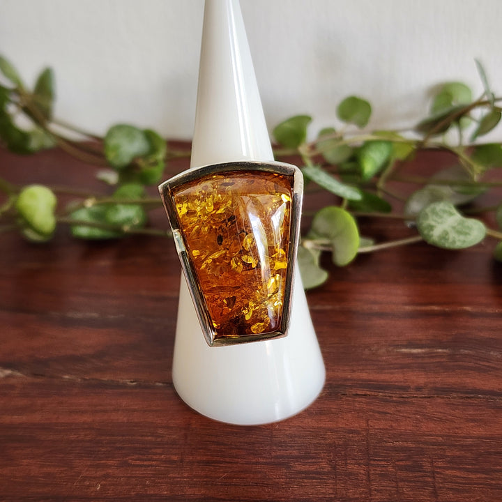 Baltic Amber Set in 925 sterling silver