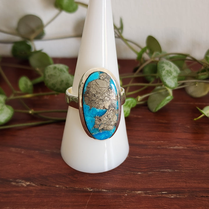 Blue Copper Turquoise - Ring