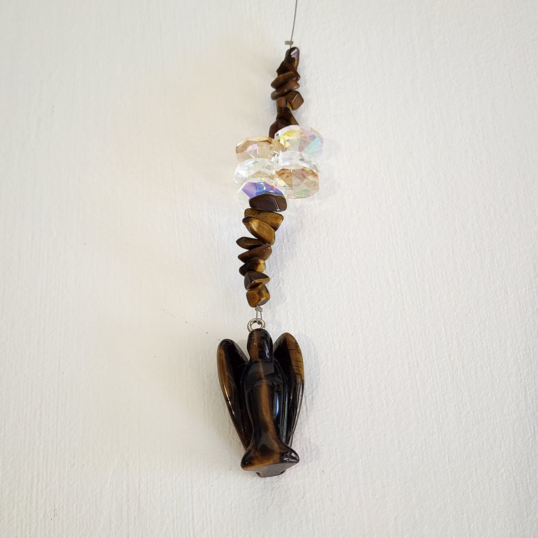 Sun Catchers - Tigers Eye Angel