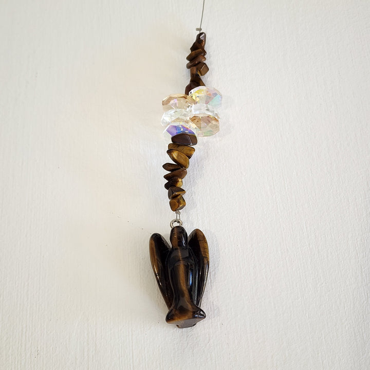 Sun Catchers - Tigers Eye Angel