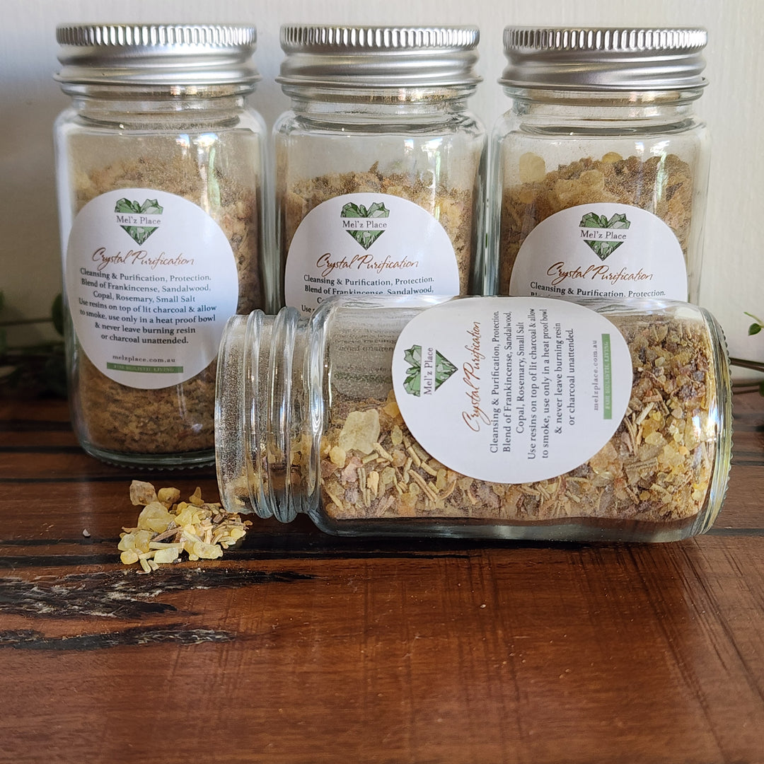 Crystal Purification Ritual Incense Blend