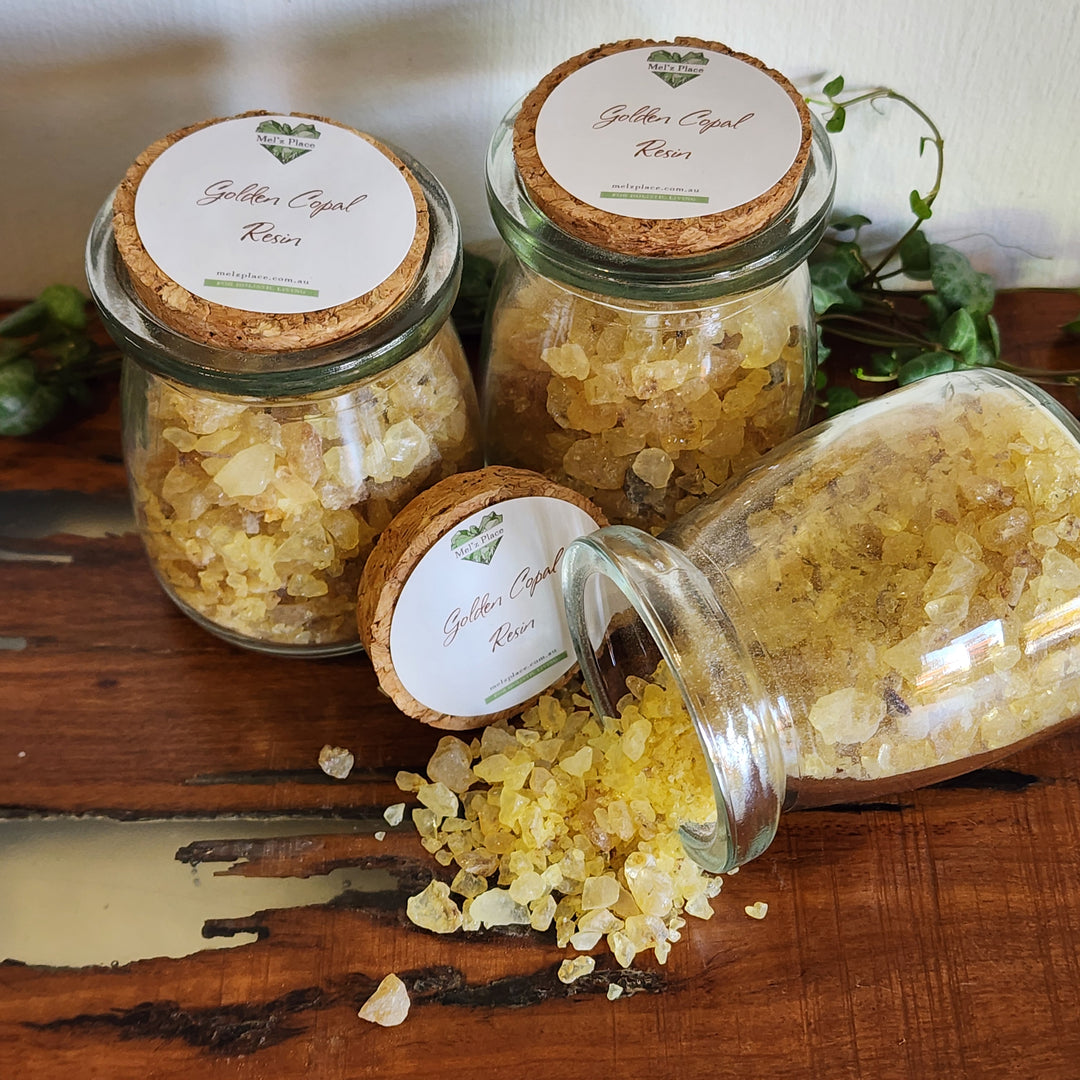 Golden Copal Resin