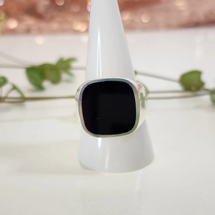 Onyx Black -  Ring Men's