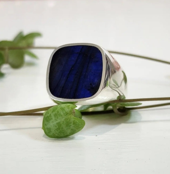 Labradorite - Ring Men's