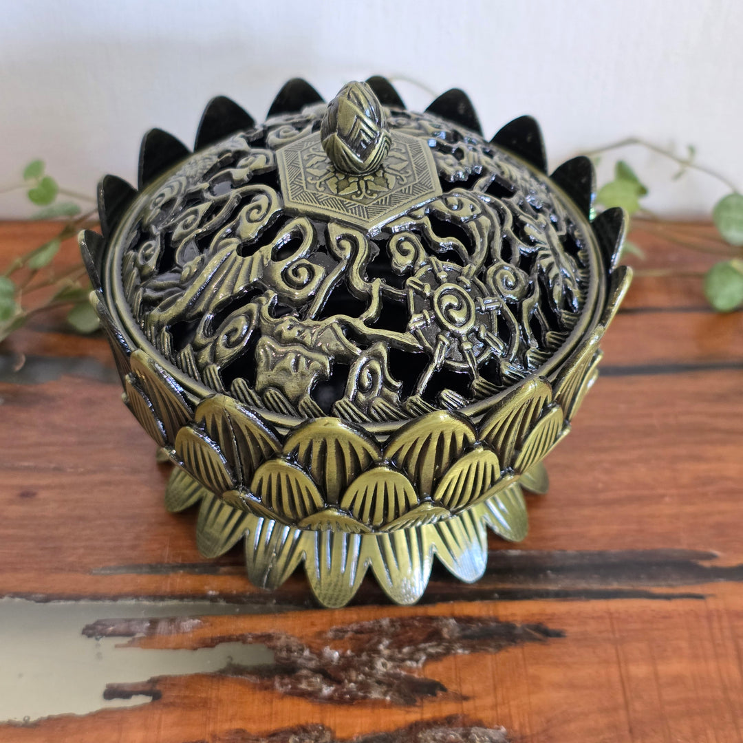 Charcoal - Burner Lotus Flower