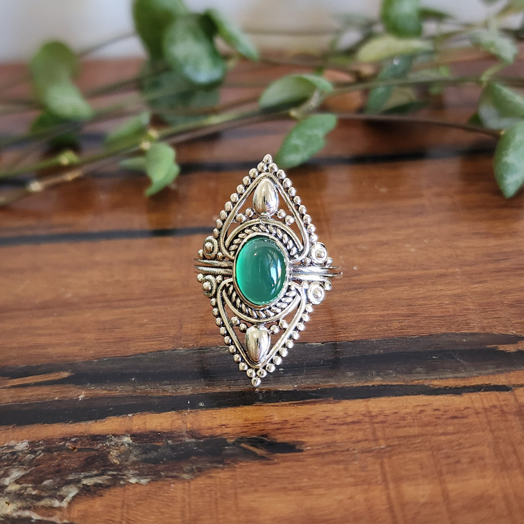 Green Onyx - Ring