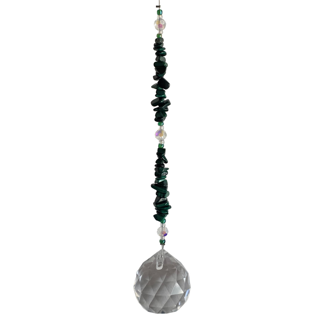 Malachite Medium Sphere Suncatcher