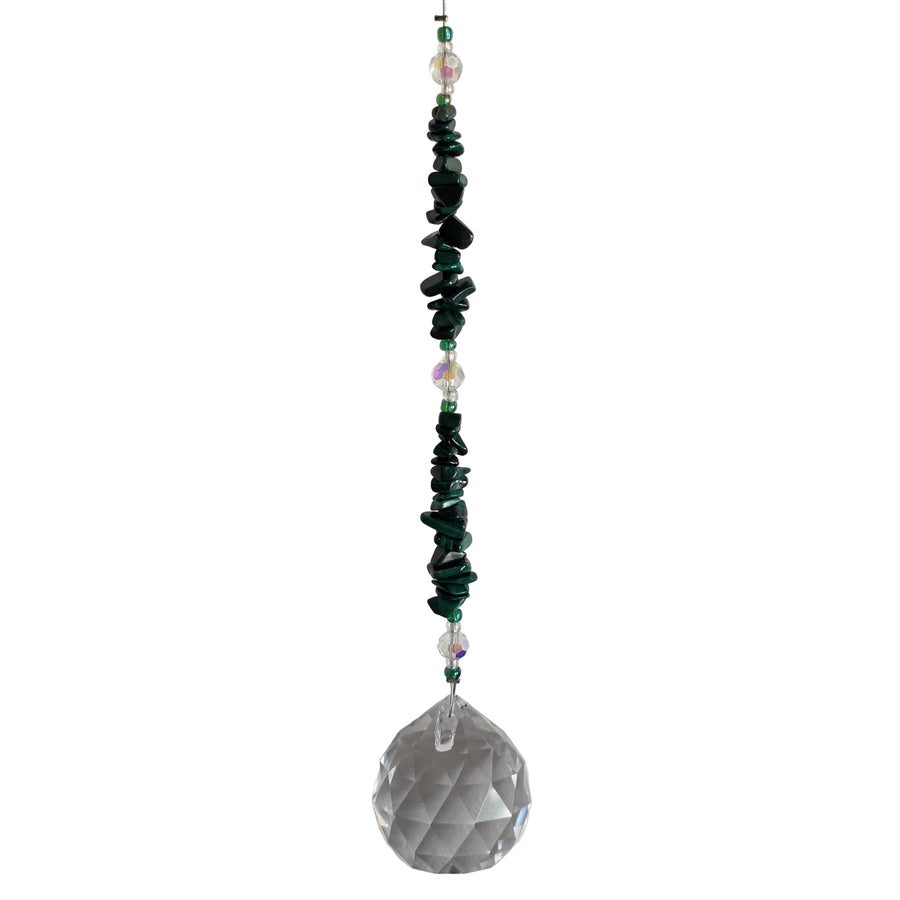 Malachite Medium Sphere Suncatcher