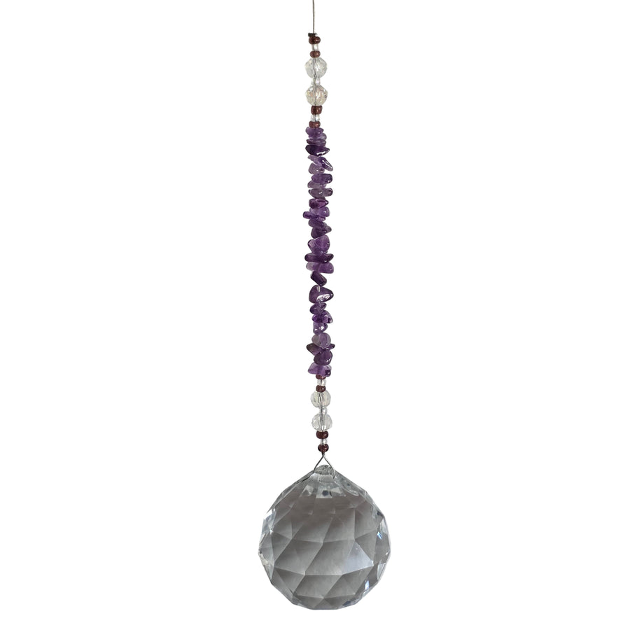 Amethyst Sphere Large Sun Catcher