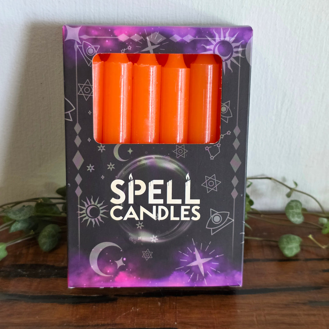 Spell Candle - Orange Box of 12