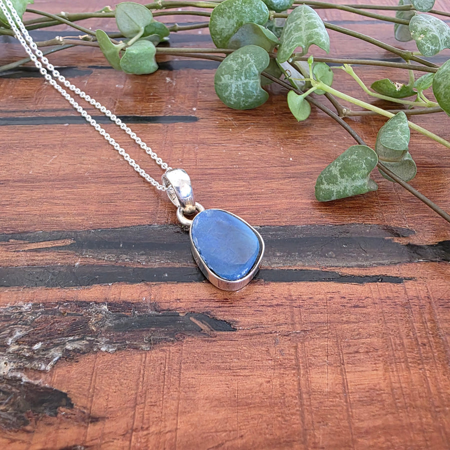 Opal Pendant Set in 925 Sterling Silver and comes with a Sterling Silver Chain.