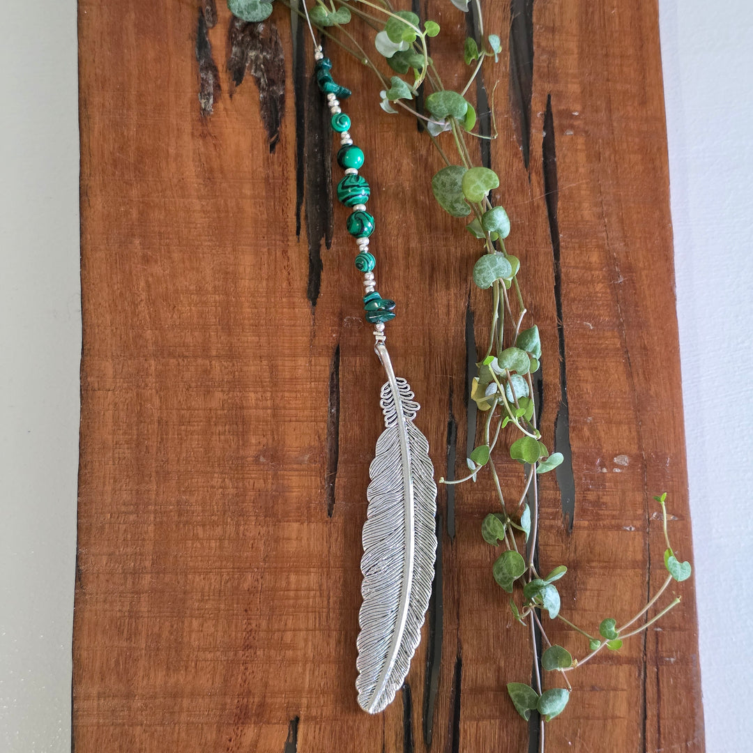 Sun Catchers - Malachite Feather
