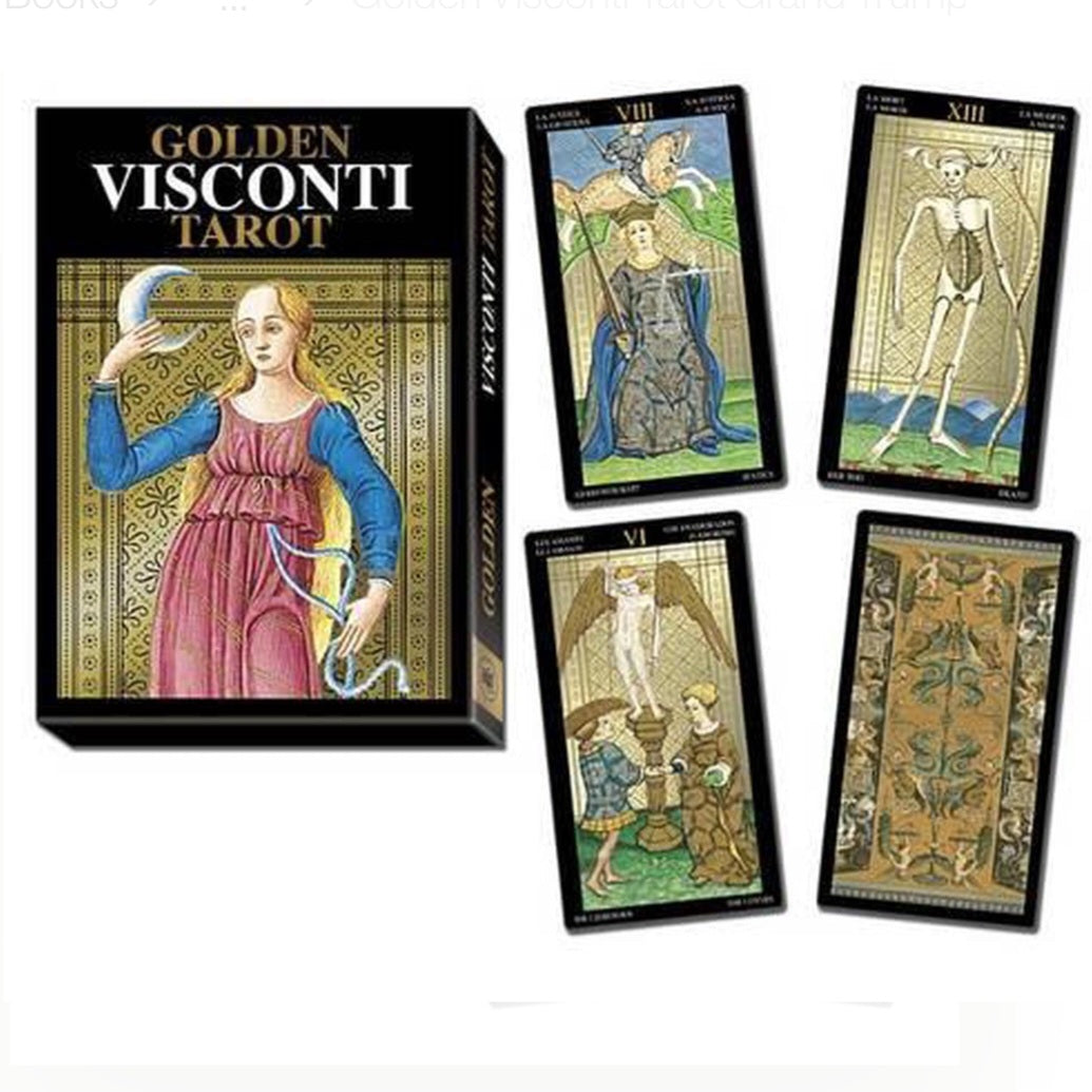Golden Visconti Tarot