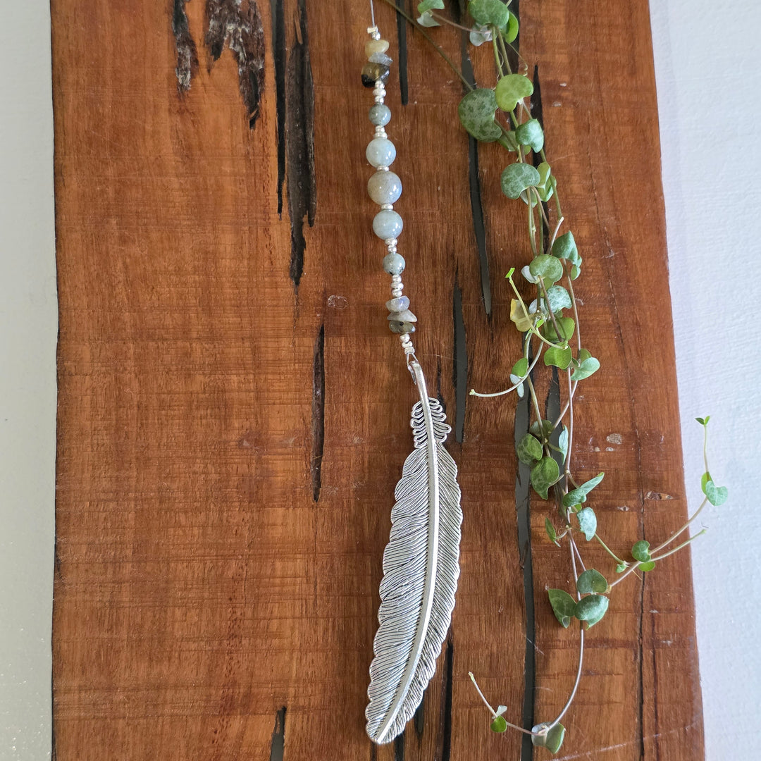 Sun Catchers - Labradorite Feather