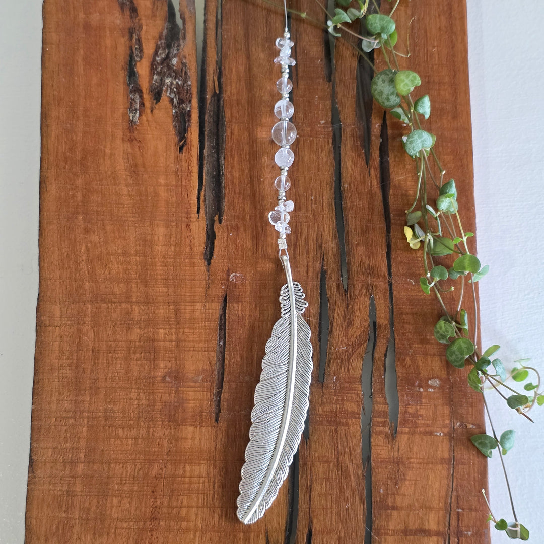 Sun Catchers - Quartz Feather