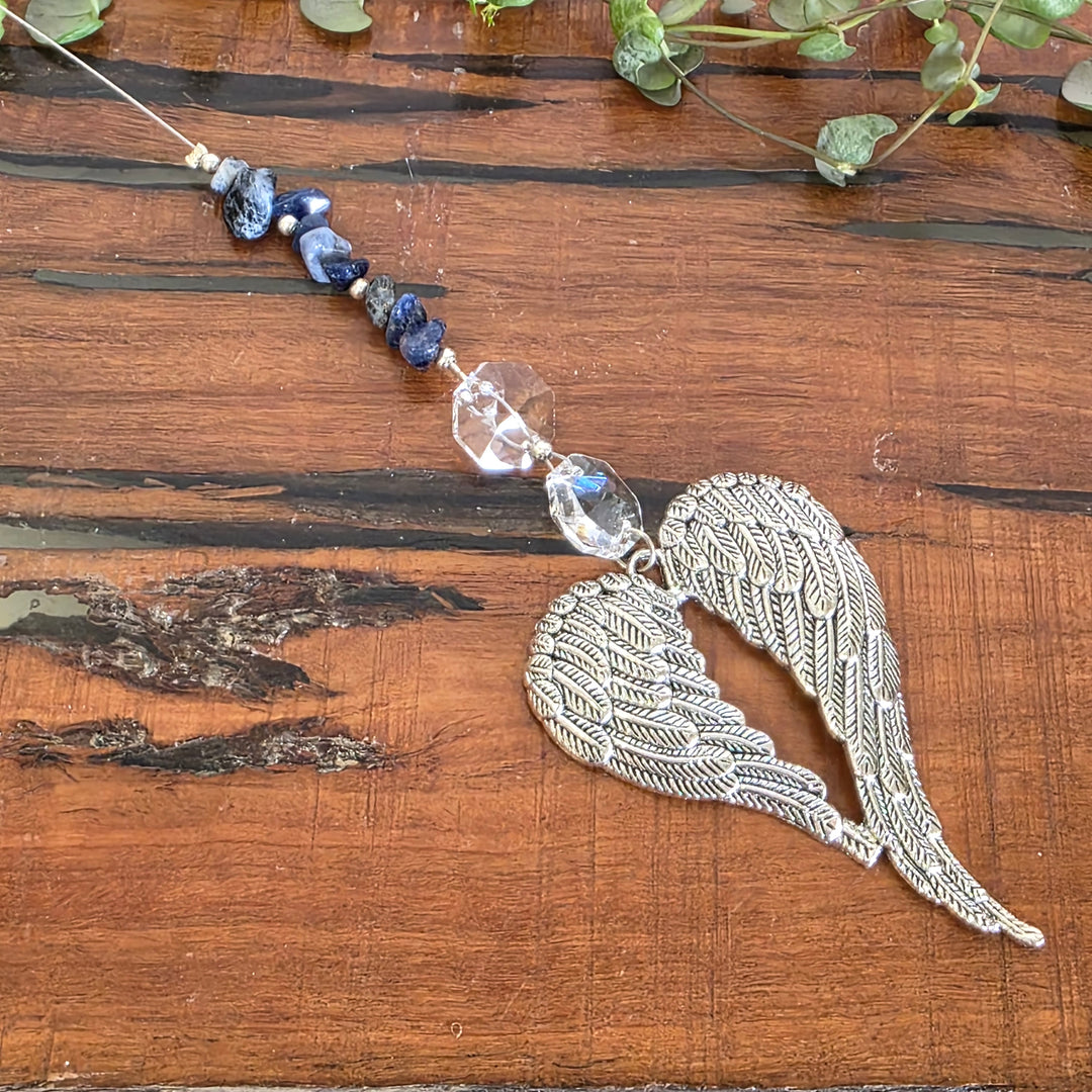 Sun Catchers - Sodalite Angel Wings