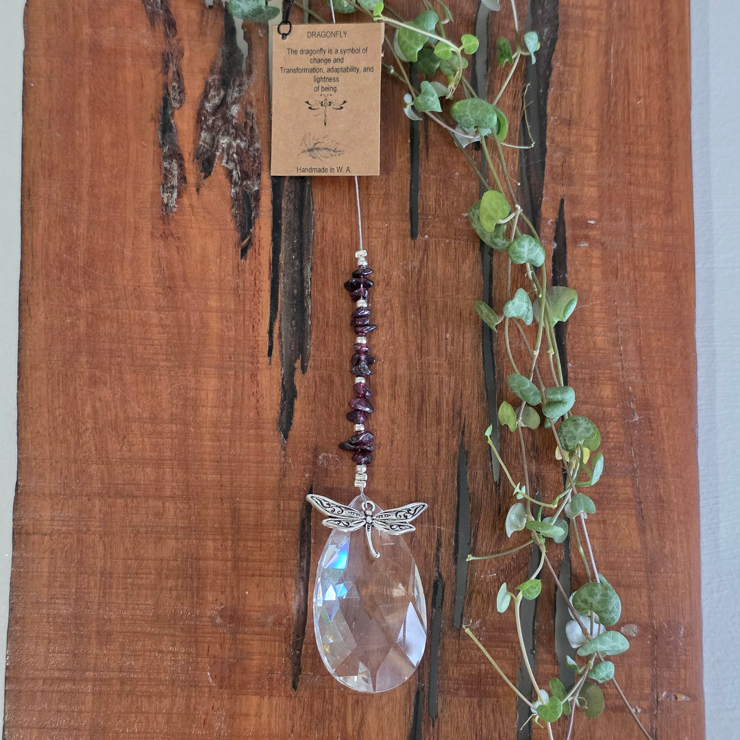 Sun Catchers - Garnet Dragonfly