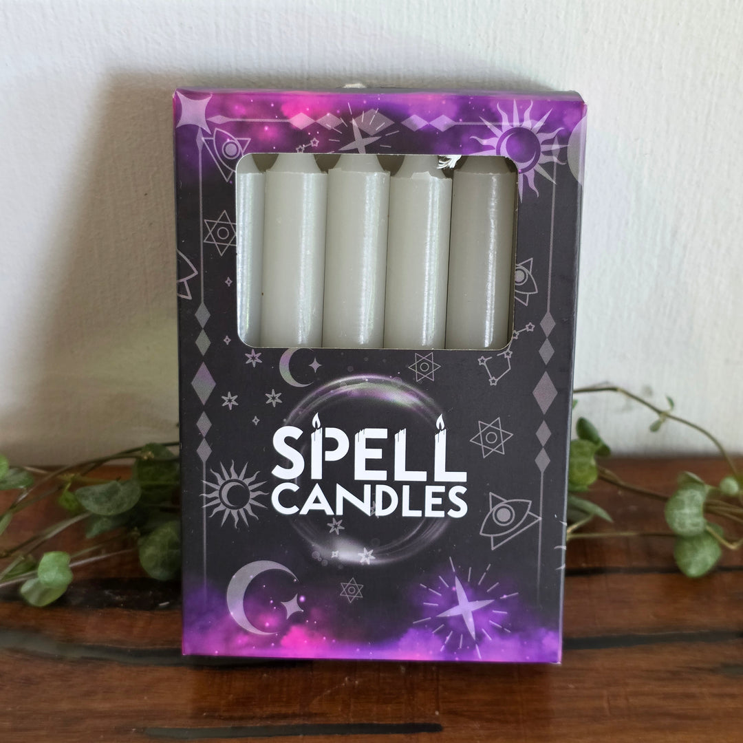 Spell Candle - Grey Box Of 12
