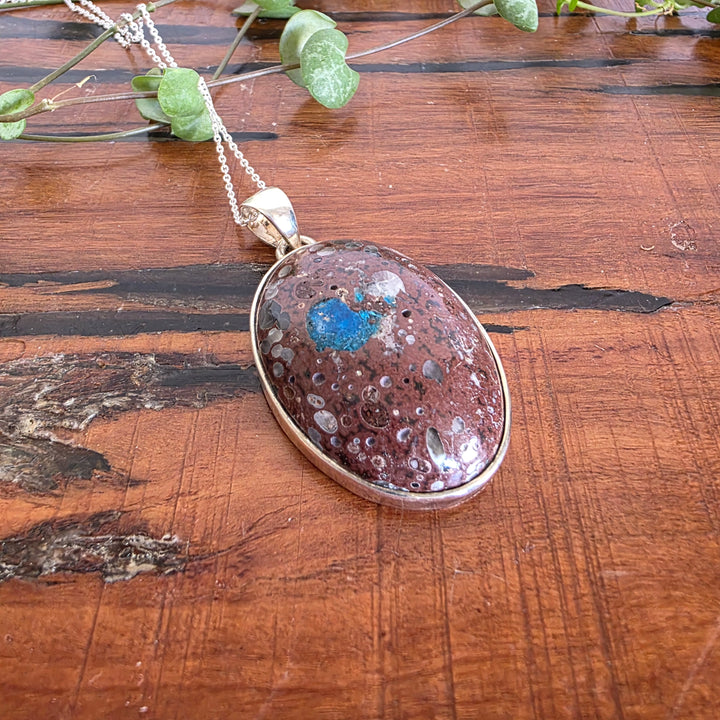 Cavanite in Matrix - Pendant