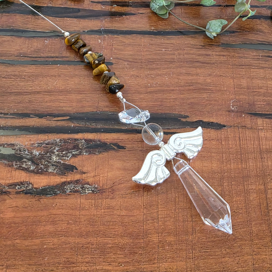 Sun Catchers - Tigers Eye Angel