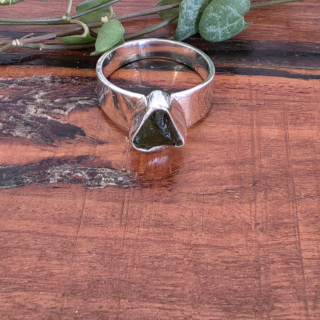 Moldavite - Ring