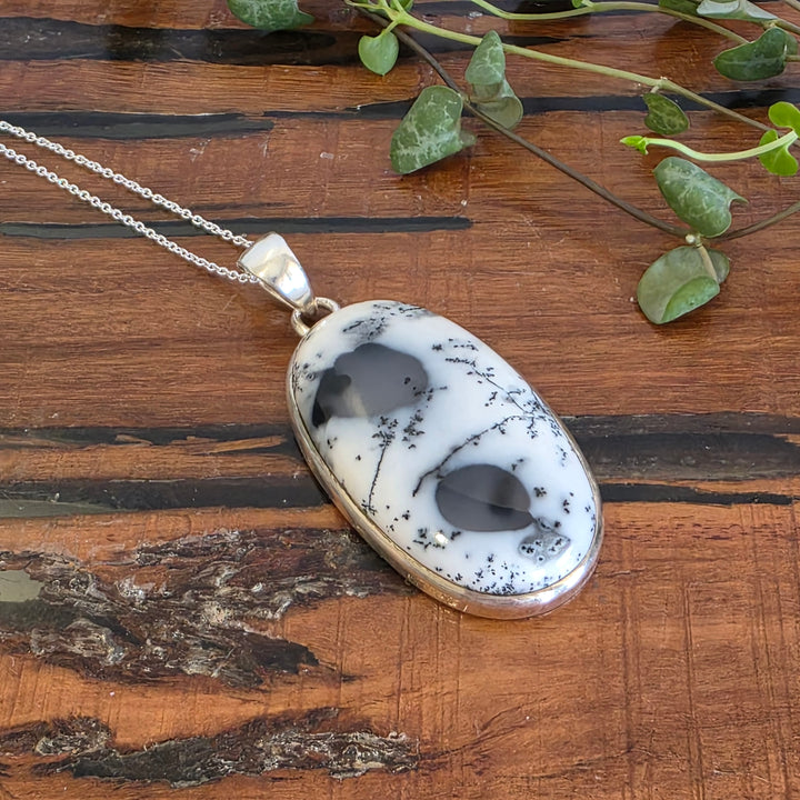 Dendritic Opal Pendant