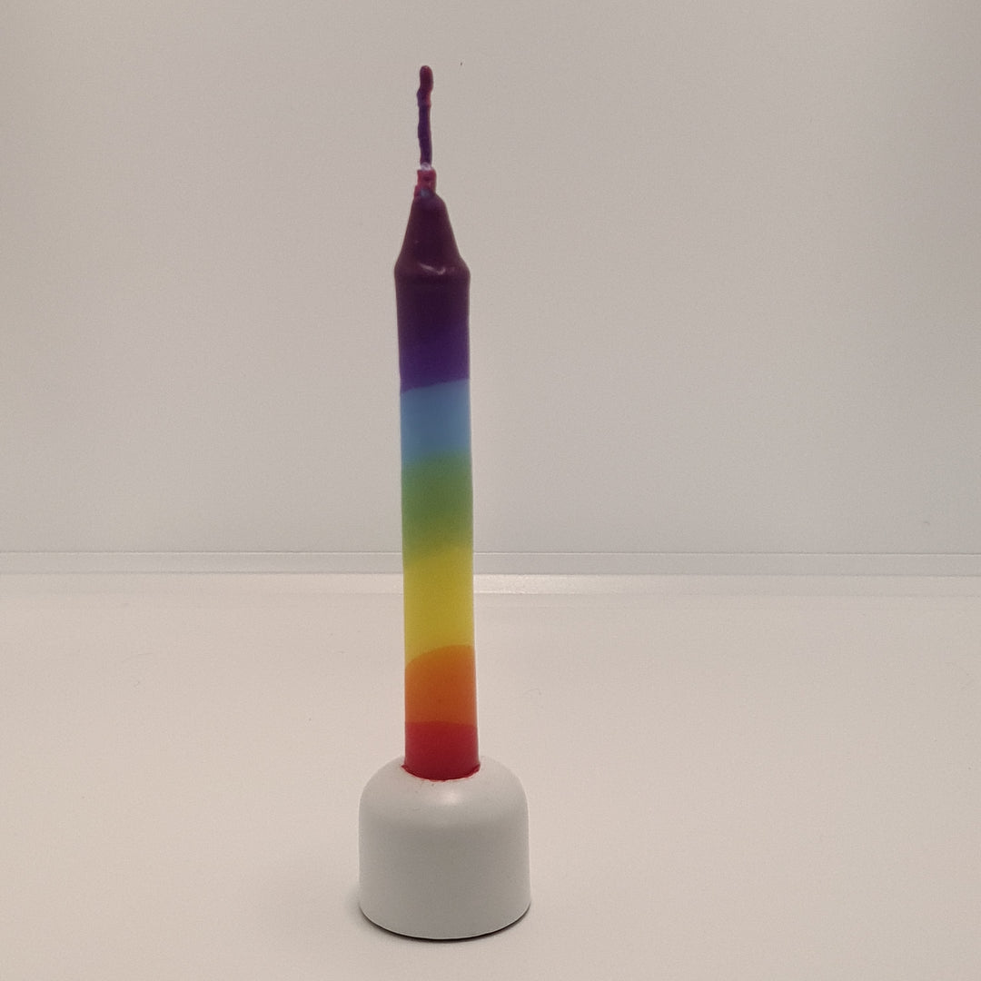 Spell Candle - Rainbow/Chakra