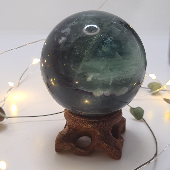 Blue Fluorite - Sphere