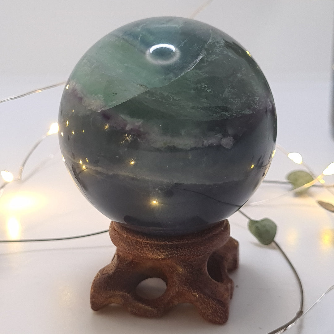 Blue Fluorite - Sphere