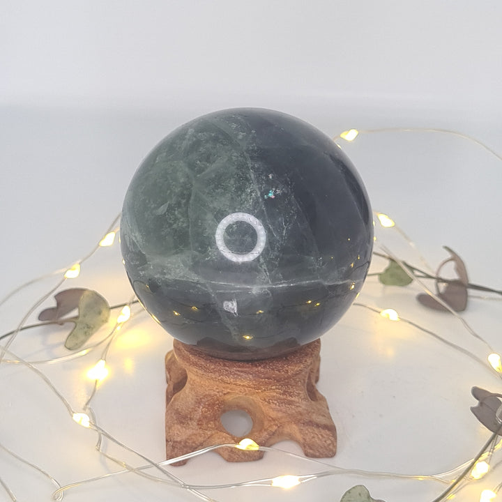 Blue Fluorite - Sphere