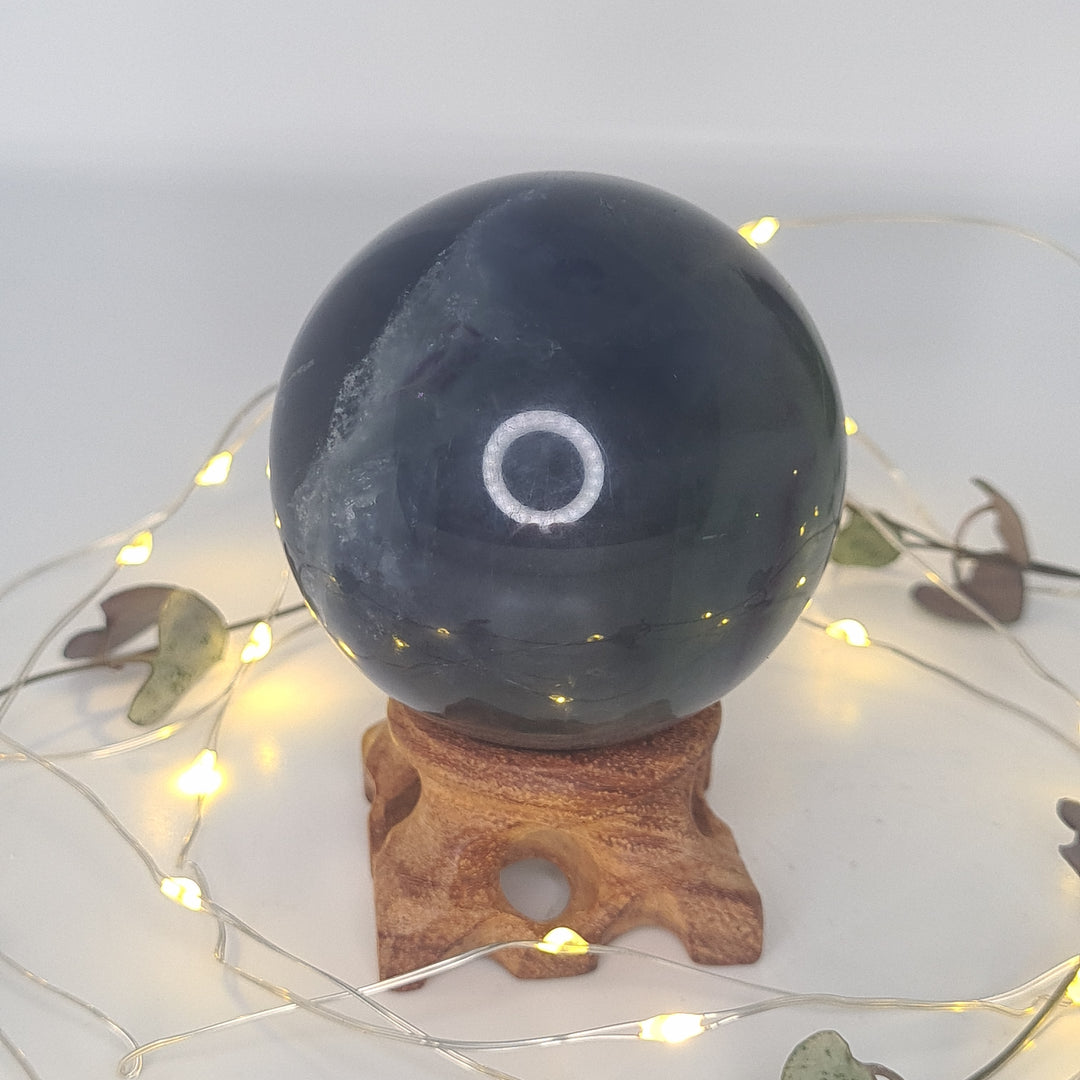 Blue Fluorite - Sphere