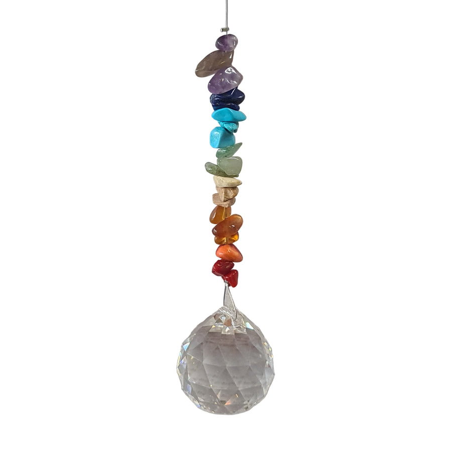 Medium Chakra Sphere Suncatcher