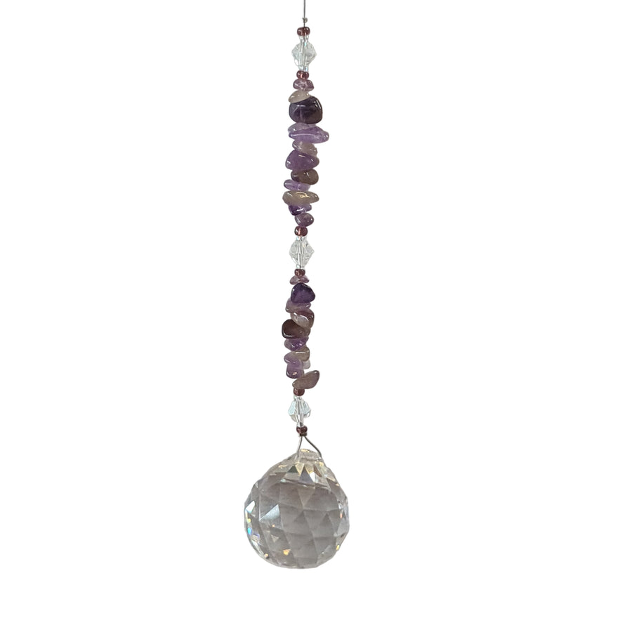 Amethyst Spheres Medium Suncatcher