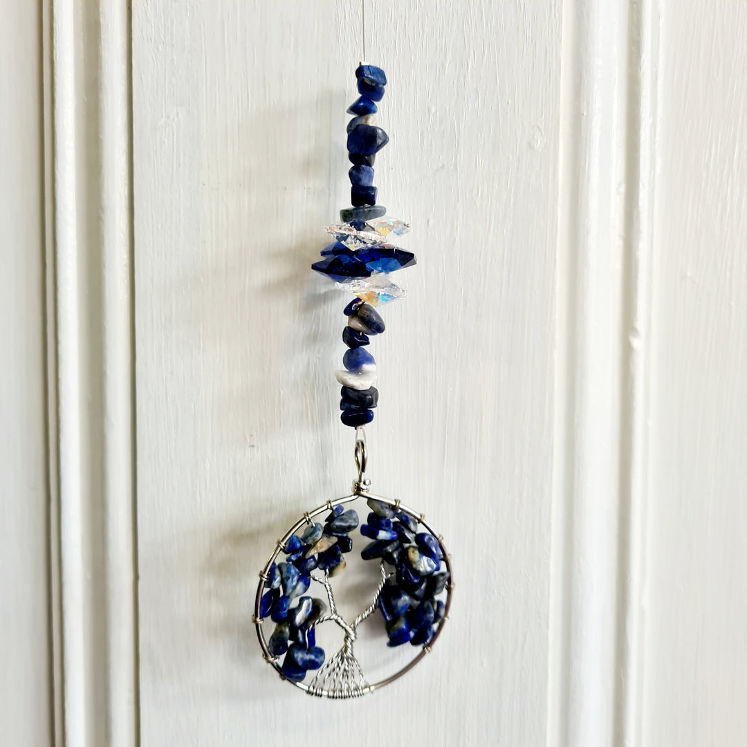 Sun Catchers - Lapis Lazuli Tree of Life