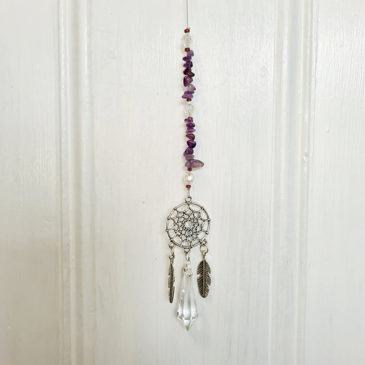 Sun Catchers - Amethyst Dream Catcher
