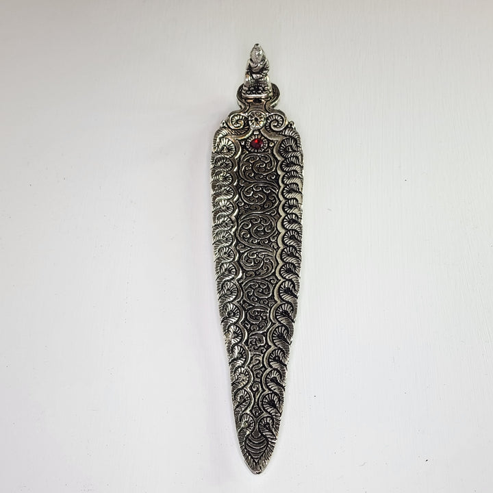 Incense Burner - Aluminium Leaf with Buddha