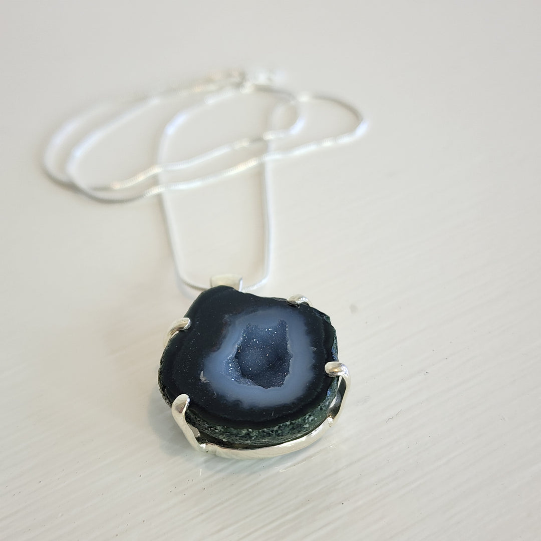 Agate Geode - Pendant