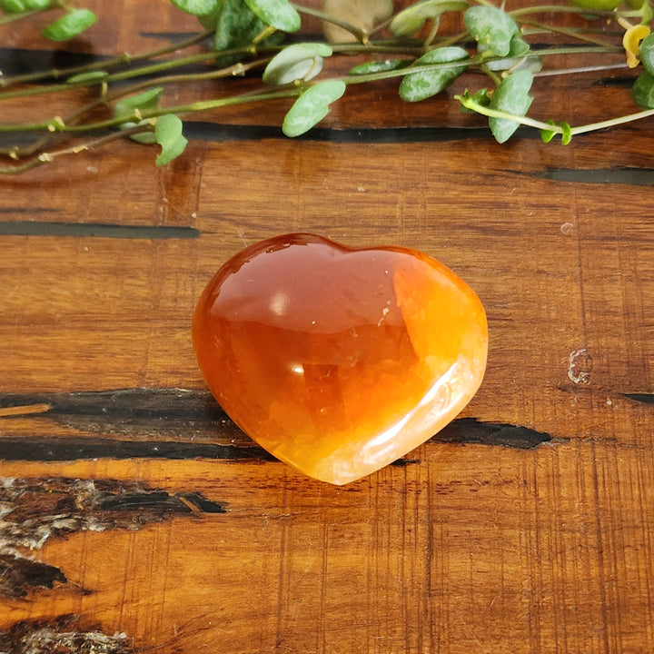 Red Agate - Heart