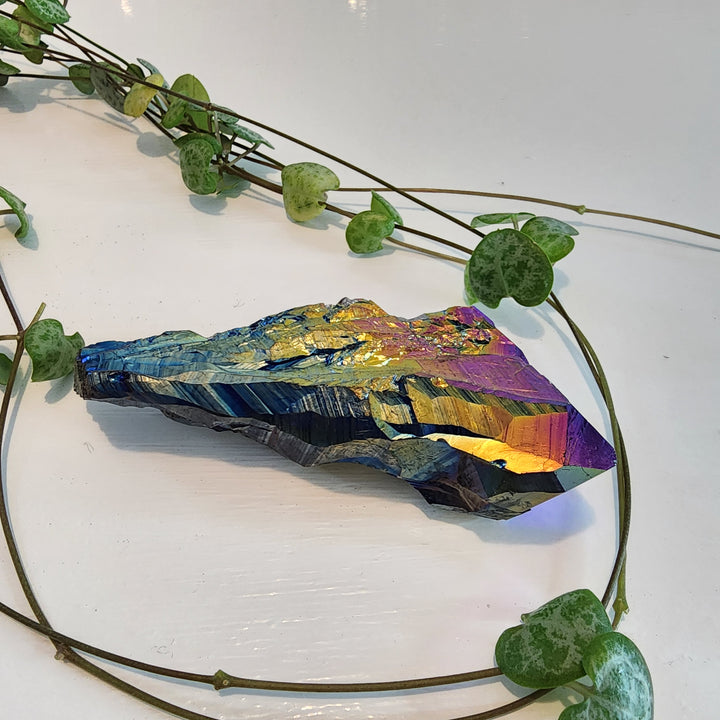 Rainbow Aura Quartz - Point