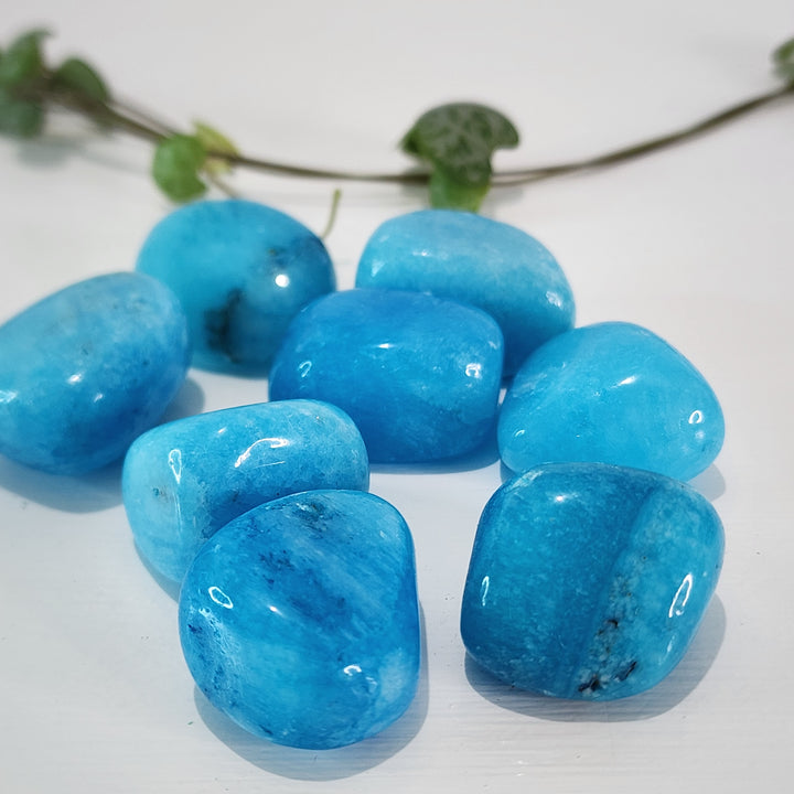 Blue Aragonite - Tumbled Large