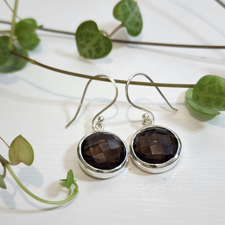 Smoky Quartz - Earrings - Mel'z Place